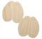Deer Tracks Footprints Unfinished Wood Shape Piece Cutout for DIY Craft Projects